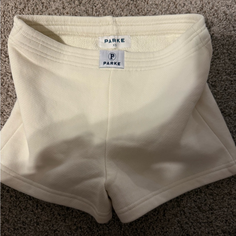 Parke Women's Cream Shorts